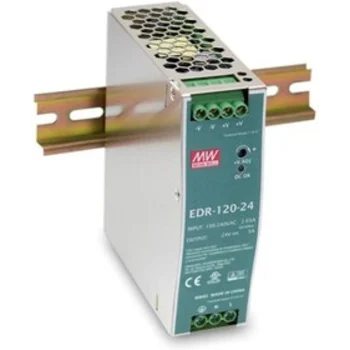 Блок питания на DIN-рейку, 24В, 5А, 120Вт Mean Well